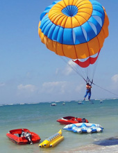 Benoa beach water sports bali