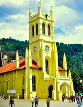 Shimla Christ Church Mall Road