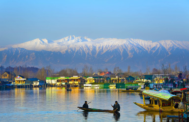 Shikara Ride in Kashmir