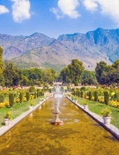 Tour of Mughal Gardens Srinagar