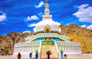 Shanti Stupa Leh