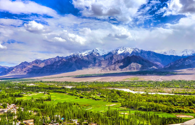 Leh Town Ladakh India