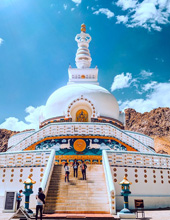 Shanti Stupa Leh Ladakh