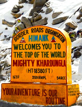 World Highest Motorable Road