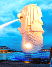 Merlion city Singapore