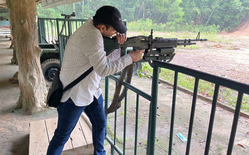 Firing Range at Chu Chi Tunnels