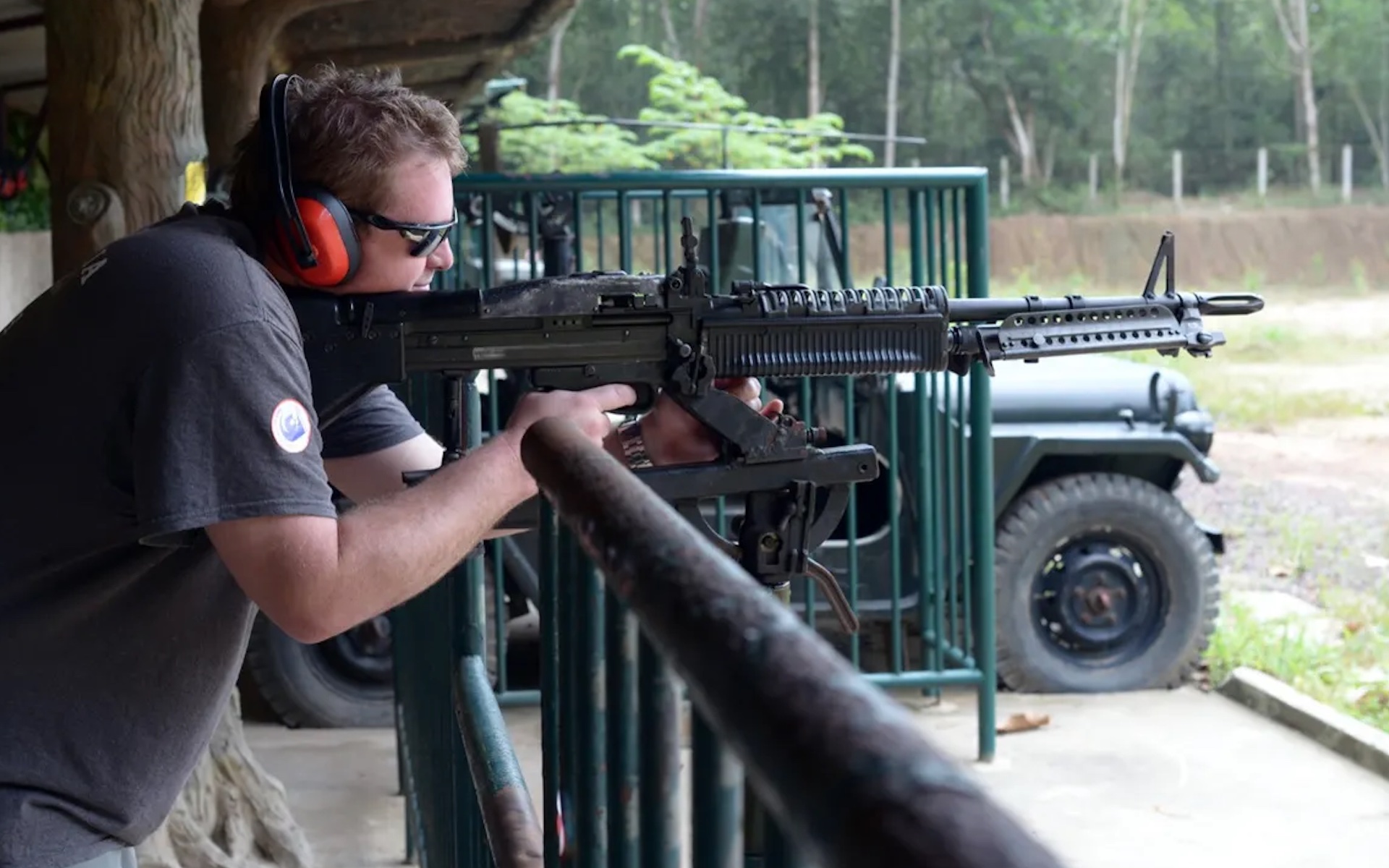 Firing Range at Chu Chi Tunnels