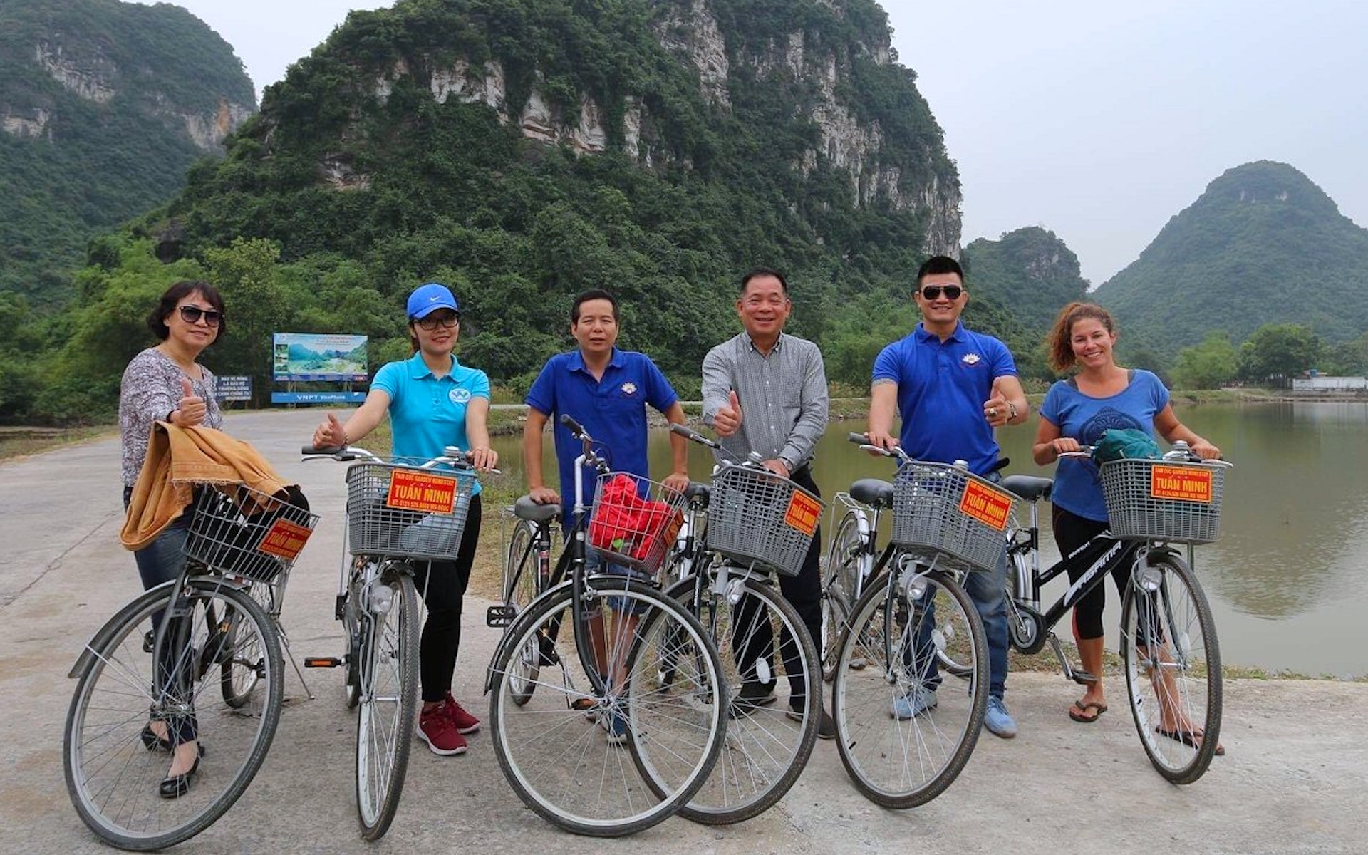 Cyclying in Ninh Binh