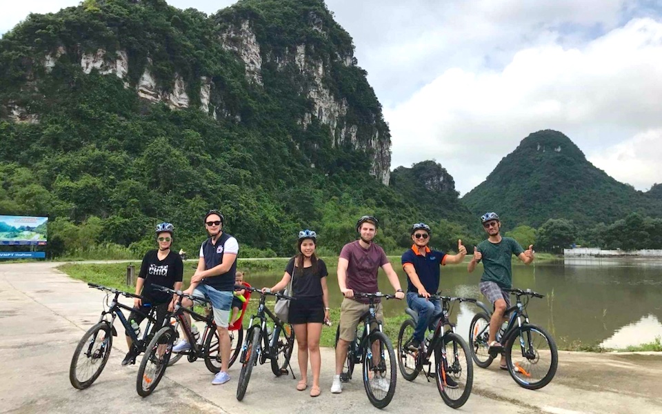 Cyclying in Ninh Binh