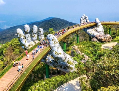 Golden Bridge Bana Hills thumb